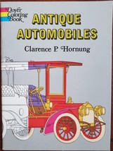 Antique Automobiles Doyer Coloring Book by Clarence P Hornung - £5.45 GBP
