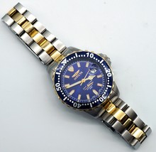 Men&#39;s Invicta 6025 Automatic Pro Diver Blue Dial Stainless Steel 2 Tone ... - £64.09 GBP
