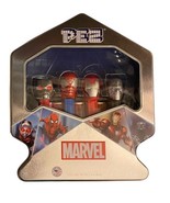 Disney 100 Years Of Wonder MARVEL PEZ Dispensers Collectible Tin Set - $370.80 MXN