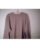 BILL BLASS LARGE NATURAL SWEATER  Made in USA - $20.00