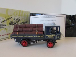 Matchbox Diecast YAS09-M 1929 Garrett Steam Wagon Models of Yesteryear COA LotD - £11.10 GBP