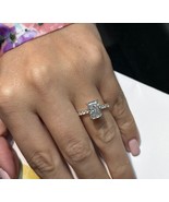 14K Solid Yellow Gold Radiant Cut Lab Grown Diamond Engagement Ring 2.65ctw - $11,384.97