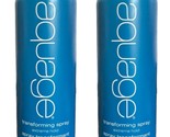 2 Pack AQUAGE Transforming Spray Extra Hold, 10 Oz Ea Firm-Hold Finishin... - £27.62 GBP