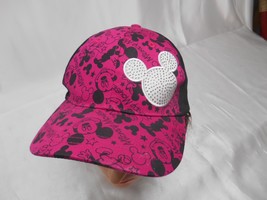 Walt Disney Parks Authentic Original Mickey Mouse Baseball Cap Hat Blinge Souven - £15.76 GBP