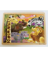 Melissa &amp; Doug wooden jigsaw board puzzle African Animals - $19.99