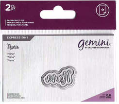Crafter&#39;s Companion. Gemini. Nana Die Set. - $2.69 CAD