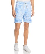 SOL ANGELES Men&#39;s Tie Dyed Tides Drawstring Shorts in Blue-Large - €42,63 EUR