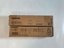 2 Genuine Toshiba 2008A,2508A,3008A,3008AG,3508A Black Toners T3008U - $115.00