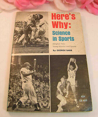 Vintage Here&#39; Why Science in Sports By George Barr - $4.99