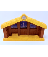 2002 Mattel Fisher Price Little People Nativity Set Replacement Barn Stable - $330.99 MXN