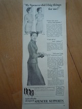 Spencer Supports Print Magazine Advertisement 1950 - £3.98 GBP