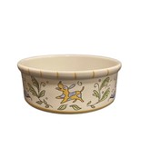 Dog Puppy Bowl Food Water Ceramic Floral Dish Treats Container Pet Acces... - £16.31 GBP