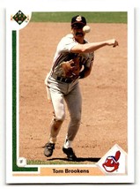 1991 Upper Deck #102 Tom Brookens    Cleveland Indians Baseball Cards E ... - £1.29 GBP