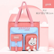 Kids backpack cartoon rabbit children schoolbag new kindergarten bag for girls boy cute thumb200