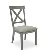 Gray Upholstered Dining Chairs - 2pc Set - €285,68 EUR