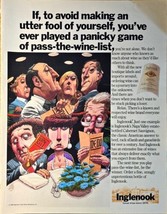 INGLENOOK-Nappy Valley Estate-Great Wine Since 1879--1986 Vintage Print Ad - €11,93 EUR