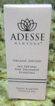 Adesse New York Organic Infused Nail Treatments- Sweet Almond Cuticle Oil 11ml - £5.42 GBP