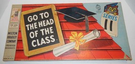 Vintage 1955 Go To the Head of the Class 11th Edition Milton Bradley - £57.04 GBP