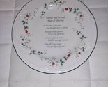 Phaltzgraff Decorative Plate Winterberry &quot;Family and Friends&quot; Sharing 12&quot; - $18.00