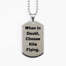 Nice Kite Flying, When in Doubt, Choose Kite Flying, Fancy Holiday Silve... - £15.49 GBP