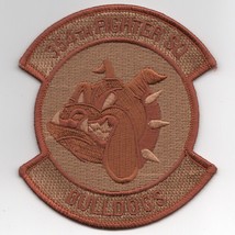 4" Usaf Air Force 354TH Fighter Squadron Desert Embroidered Jacket Patch - £27.96 GBP