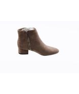 Women BootILLUDE  Chaya Low Heel Zip Up Ankle Boot Round Toe Bootie Size... - $24.72