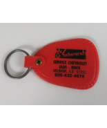 Vintage Mr. Goodwrench Service Chevrolet Olds Buick Orange Plastic Keychain - $10.88 CAD
