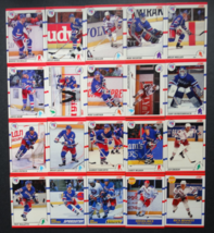 1990-91 Score Canadian New York Rangers Team Set of 20 Hockey Cards - £2.37 GBP