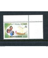 Montserrat 1981 Royal Wedding Inverted Watermark MNH 14342 - $19.80