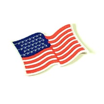 USA Banners Flags Vintage Embroidered Patch US American Logo Emblem 3 x ... - £11.15 GBP