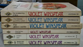 Violet Winspear The Awakening Of Alice The Kisses And The Wine The Glass... - £13.20 GBP