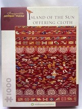 NEW &quot;Island of the Sun Offering Cloth&quot; 1000 pc Puzzle Smithsonian 20x25 ... - £11.15 GBP