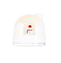 Portable Household Humidifier Igloo Snowman Night Light Christmas Gift Decor - £22.71 GBP