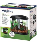 Aqueon LED BettaBow 2.5 SmartClean Aquarium Kit Black - 2.5 gallon - $70.28