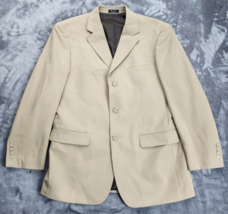 NWT JNY Jones New York Men&#39;s 40 Regular Suit Coat Style Adler Tan Notch ... - $59.99