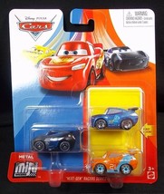 Disney Pixar CARS Mini Racers 3 pack Next Gen Racers Series #1 NEW - £7.89 GBP