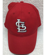 St Louis Cardinals BASEBALL CAP HAT GENUINE MERCHANDISE BY T.E.I. Red. W... - $18.40 CAD