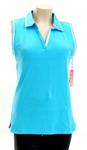 Rafaella Weekend Blue Sleeveless Top Shirt Women&#39;s NWT - $49.99