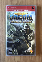Socom U.S Navy Seals Fire Team Bravo Greatest Hits Sony PSP- No Manual - £7.85 GBP