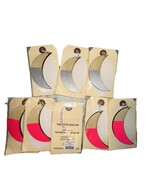 8 NEW ANTHROPOLOGIE Wooden Gift Tags Hand Painted Crescent Moons Garland... - $472.26 MXN