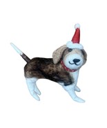 Coon Dog Hound Beagle Walker Needle Felted Figure Ornament Winter Christ... - €15,41 EUR