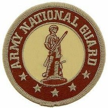 Army National Guard Embroidered Desert Patch - £27.86 GBP