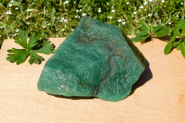 Natural Green Aventurine Raw Rough Stone 252g Energy Healing Heart Chakra - £17.58 GBP