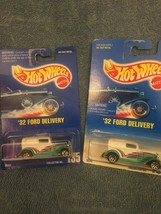 Hot Wheels #135 &#39;32 FORD DELIVERY Lot Of 2 Wheel Variations. Basic &amp; 7 S... - $9.50