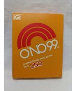 Vintage O&#39;No 99 Another Family Card Game From UNO - $259.46 MXN