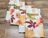 Town And Country Living SEASONS Cloth Napkins - Set Of 4 - Autumn, Thank... - $15.81