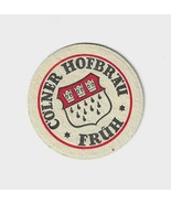 Vintage Colner Hofbrau Fruh German Drink Coaster 1970&#39;s Collectible - $19.99