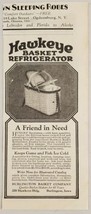 1929 Print Ad Hawkeye Picnic Basket Refrigerators Burlington,Iowa - £7.86 GBP
