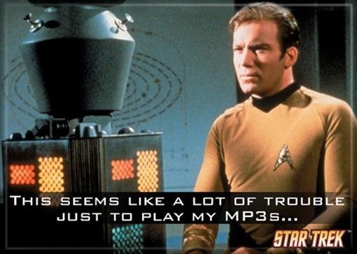 Primary image for Star Trek: The Original Series Seems Like a Lot of Trouble Fridge Magnet UNUSED