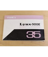 Vtg YASHICA Lynx-5000E 35 Instruction Booklet Original Manual Only - $8.90
